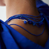 SAYULITA 1 Dangling Electric blue