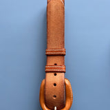 Handmade leather belt